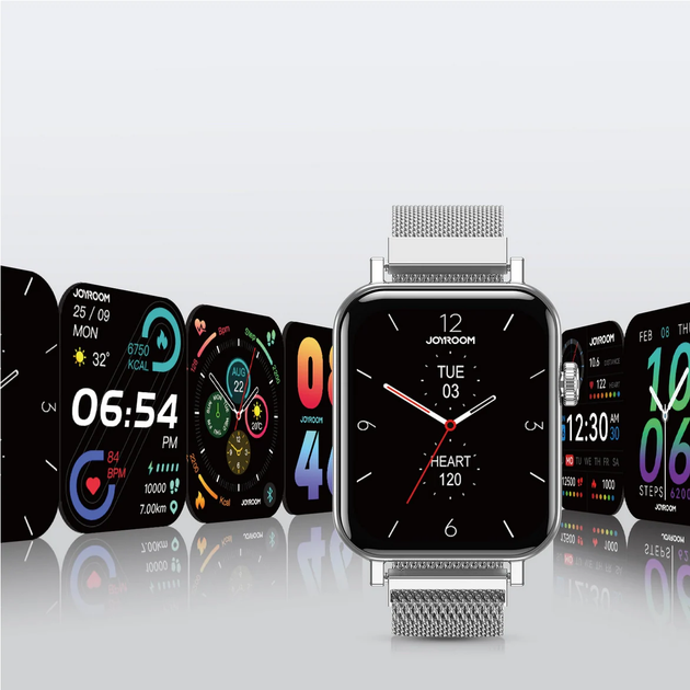Smartwatch Joyroom Fit-Life JR-FT5 Silver (6941237129833) - obraz 4