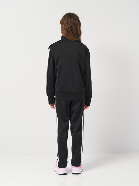 Детский спортивный костюм (толстовка + штаны) Adidas J 3S Tr Ts 205 JD6502 122-128 см Черный/Белый (4067901510522) - изображение 2