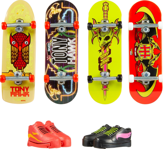 Deskorolki zabawkowe Mattel Hot Wheels Skate Tony Hawk Totally Vibin HVM16 (0194735207022) - obraz 3