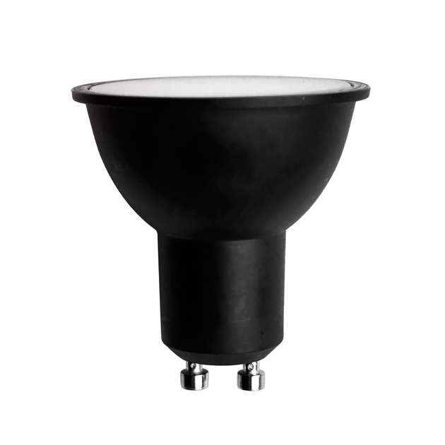 Лампа LED LS GU10 10W 3000K BK Light Set теплый свет 220V MRG 10Вт Ø50х55мм 800Lm светодиодная черная - изображение 3