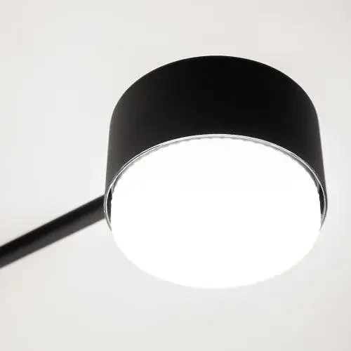 Люстра RAY SLIM 6xGX53 BLACK черная LUMINARIA 220V IP20 (потолочный светильник под сменные LED лампы) 950x55мм - изображение 4