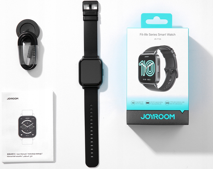 Smartwatch Joyroom Fit-Life JR-FT3S Space Grey (6956116723064) - obraz 11