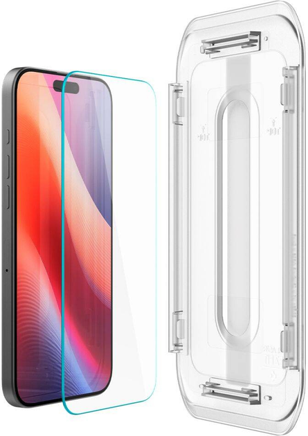 Захисне скло Spigen Glas.tR EZ Fit для Apple iPhone 16 Pro Max (8809971228589) - зображення 3
