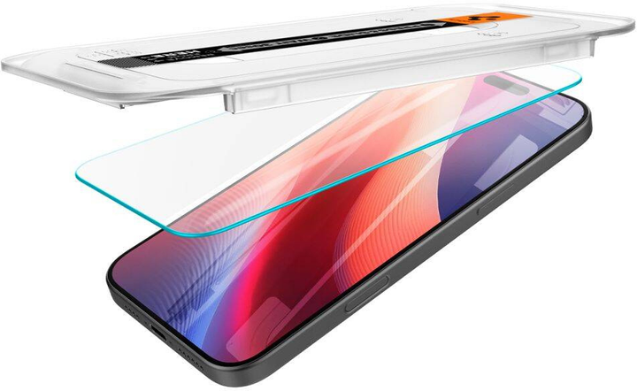 Захисне скло Spigen Glas.tR EZ Fit для Apple iPhone 16 Pro Max (8809971228589) - зображення 7