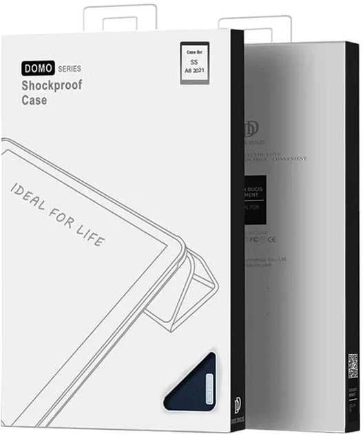 Чохол-книжка Dux Ducis Domo для Samsung Galaxy Tab A8 10.5" 2021 Black (AT6934913043370) - зображення 5