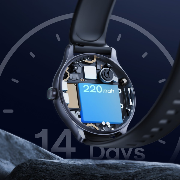 Smartwatch Joyroom Classic Series JR-FC1 Grey (6956116743826) - obraz 9