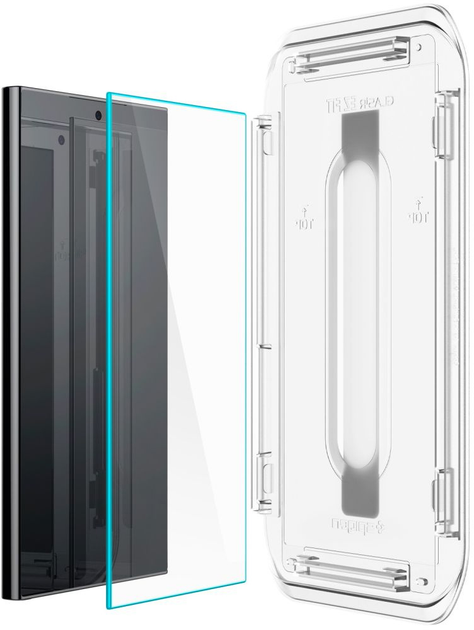 Zestaw 2 szkieł hartowanych Spigen Glas.tR EZ Fit do Samsung Galaxy S24 Ultra (8809971224116) - obraz 4