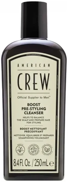 Шампунь для волос American Crew Shampoo Pre-styling Boost 250 мл (738678004210) - Фото 1 Шампунь для волос American Crew Shampoo Pre-styling Boost 250 мл (738678004210) - зображення 1