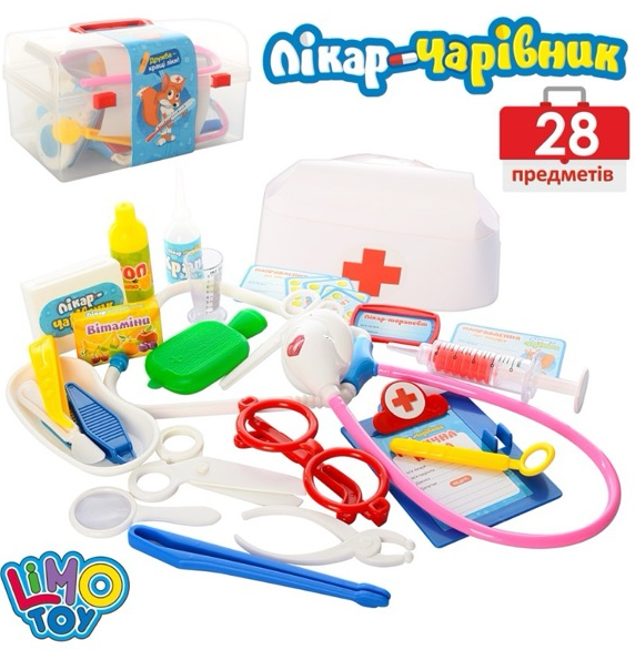 Игровой набор Доктор Limo Toy арт M 0459U/R 28 предметов - Фото 2 Игровой набор Доктор Limo Toy арт M 0459U/R 28 предметов - изображение 2