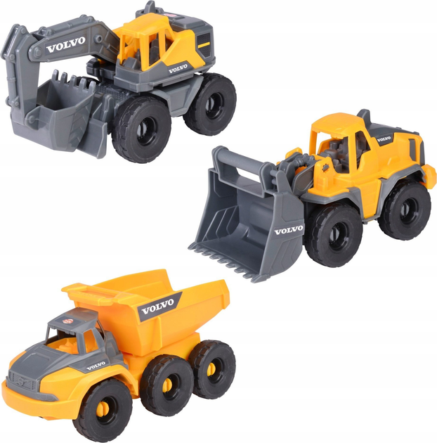 Zestaw do gry Dickie Toys Volvo Construction Set (4006333087387) - obraz 4