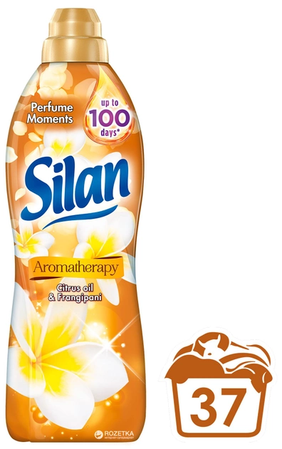 Ополаскиватель для белья Silan Ароматерапия с ароматом Франжипани и Цитрусового масла 925 мл (9000101090413) - изображение 2