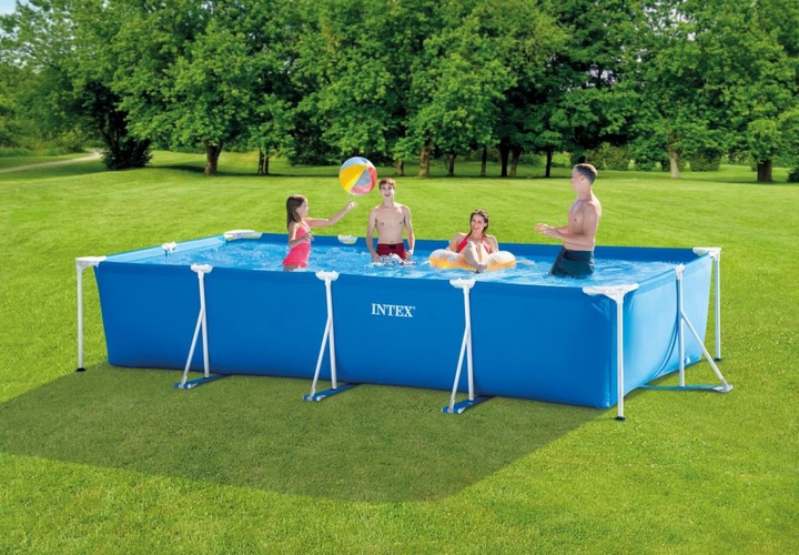 Basen ogrodowy stelażowy prostokątny Intex 450 x 220 cm (6941057420622) - obraz 6
