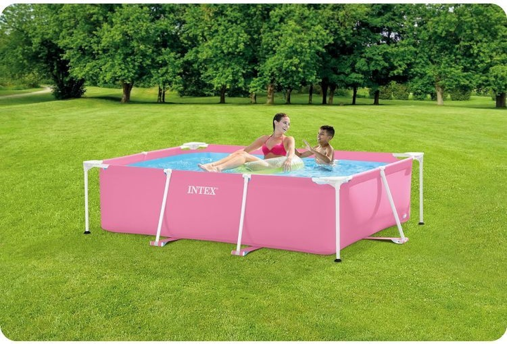 Basen ogrodowy stelażowy prostokątny Intex 150 x 220 cm (6941057423333) - obraz 6