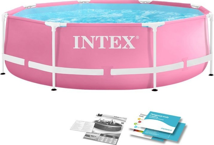 Басейн каркасний круглий Intex 244 x 76 см (6941057423340) - зображення 3