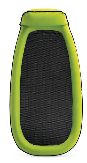 Materac plażowy Intex z siateczką do pływania chłodzący 58836 178 x 94 cm Zielony (5903769976157) - obraz 4