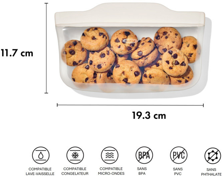 Pojemnik na żywność Oxo Good Grips silikonowy 355 ml (0840097707532) - obraz 12