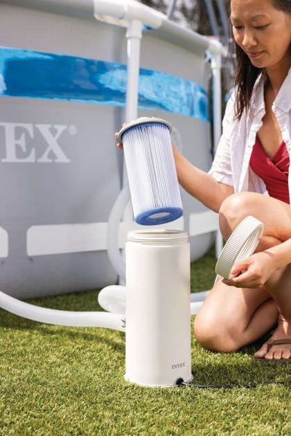 Pompa filtrująca do basenu Intex 3785 l/h filtr + elementy instalacyjne 26638 (6941057429038) - obraz 9
