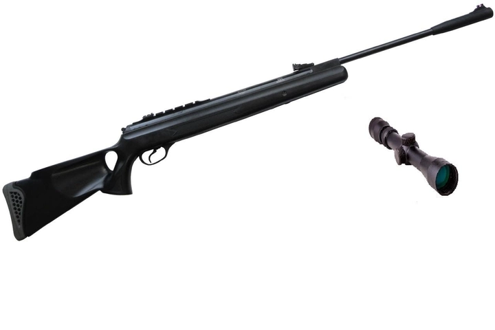 Пневматична гвинтівка Hatsan 125 TH з посиленою газовою пружиною + приціл 3-9х40 Sniper AR - изображение 1