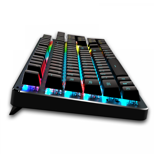 Проводная клавиатура Meetion LED Mechanical Gaming Keyboard MK007, Ukr, RU, EN раскладки, USB, 1.8m, black - изображение 5