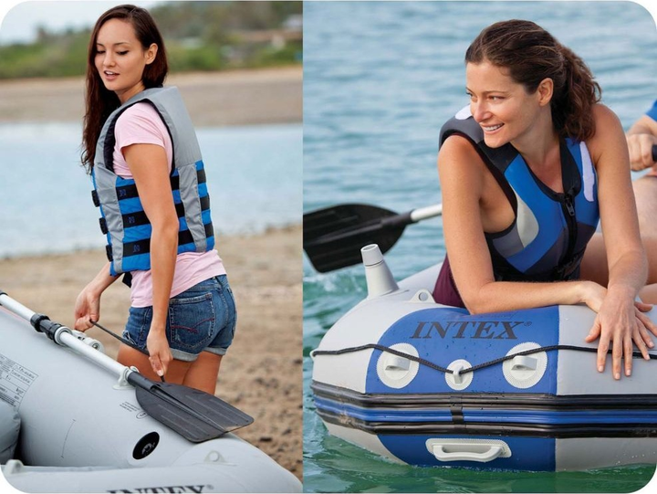 Ponton dmuchany Intex Mariner 3 68373 297 x 127 x 46 cm (6941057463735) - obraz 7