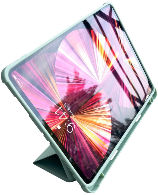 Etui z klapką Hurtel Smart Cover do iPad Pro 11'' 2021 / 2020 Green (AT9145576224410) - obraz 6
