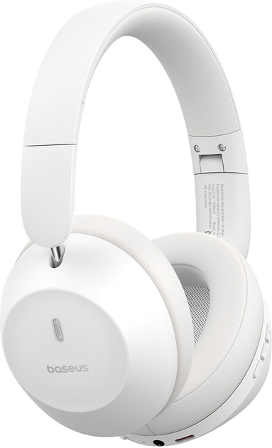 Słuchawki Baseus Bass 30 Max White (6932172657819) - obraz 4