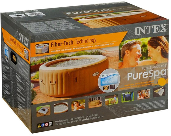 Басейн надувний Intex 196 x 70 см Brown (6941057418148) - зображення 8