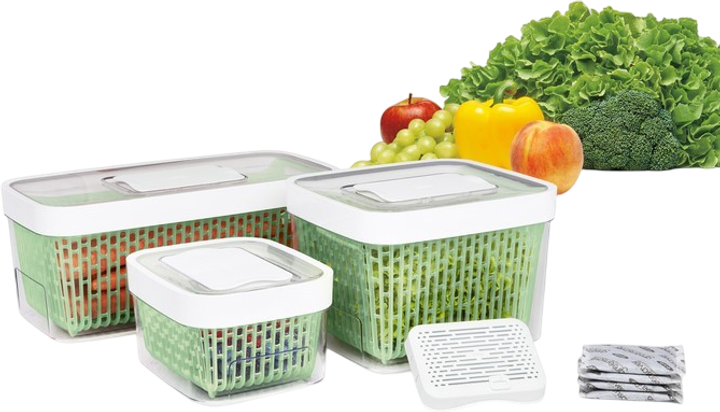 Zestaw wkładów do filtrów Oxo Greensaver 4 szt (ZES719812044545) - obraz 7