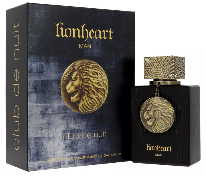 Woda perfumowana męska Armaf Club De Nuit Heritage Lion Heart 100 ml (6294015196450) - obraz 3