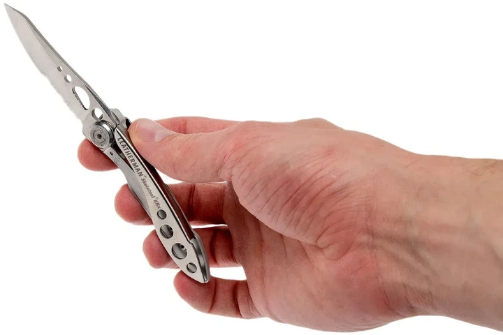 Нож Leatherman Skeletool KBX Stainless (серый) - Фото 6 Нож Leatherman Skeletool KBX Stainless (серый) - изображение 6