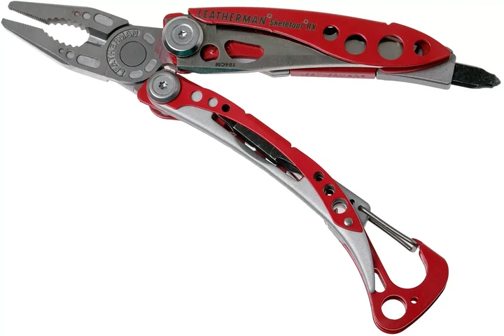Мультитул LEATHERMAN Skeletool RX Red (красный), (7 инструментов) - Фото 5 Мультитул LEATHERMAN Skeletool RX Red (красный), (7 инструментов) - изображение 5