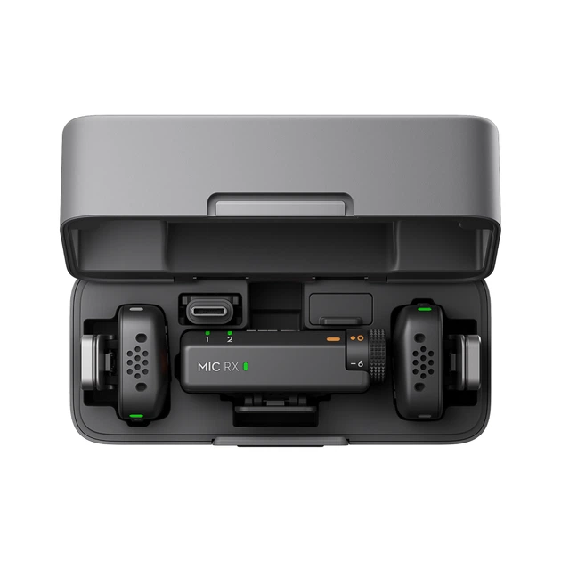 Мікрофони DJI Mic Mini (2 мікрофони + 1 приймач + 1 зарядний бокс