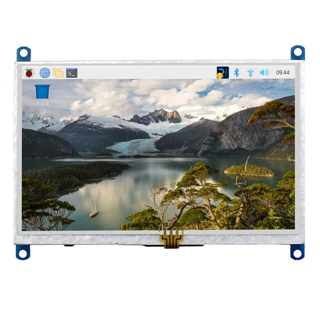 Дисплей Waveshare LCD 5” для Raspberry Pi (800×480 / HDMI / Model B) - Фото 4 Дисплей Waveshare LCD 5” для Raspberry Pi (800×480 / HDMI / Model B) - изображение 4