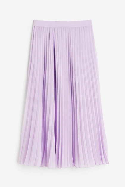 Спідниця H&M XS світло бузковий 20031158202 - зображення 5