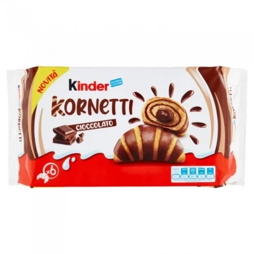 Круасаны Kinder Kornetti Шоколад 252г. - изображение 6