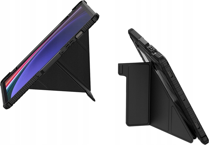 Etui Nillkin Bumper Leather Case Pro do Samsung Galaxy Tab S9 Black (6902048270398) - obraz 5