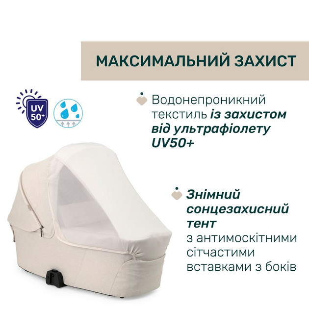 Коляска 2 в 1 Chicco Bellagio Бежева (87136.50.01) - зображення 8