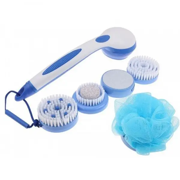 Багатофункціональна масажна електрощітки для тіла Spin Spa Brush - зображення 4