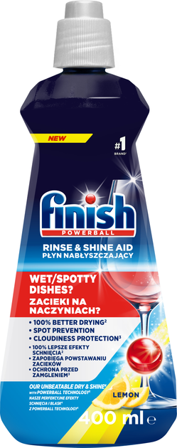 Набір для посудомийних машин FINISH 4 позиції (8000580215025/8594002680138/5908252010981/5900627065718/8594002682736) - зображення 4