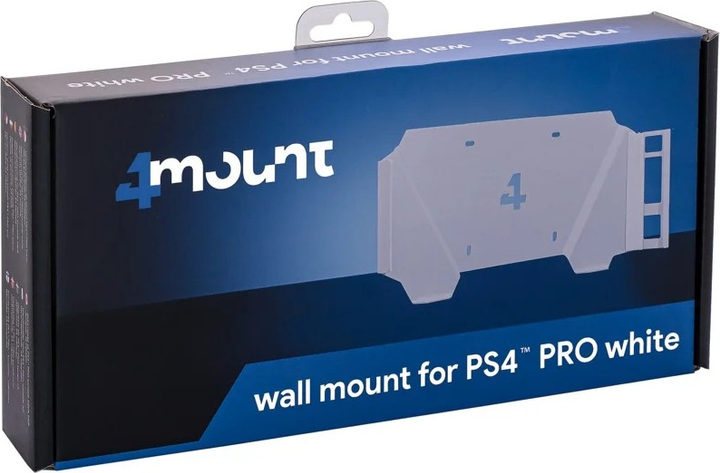 Настінне кріплення 4mount Wall Mount For PS4 Pro (5907813300875) - зображення 6