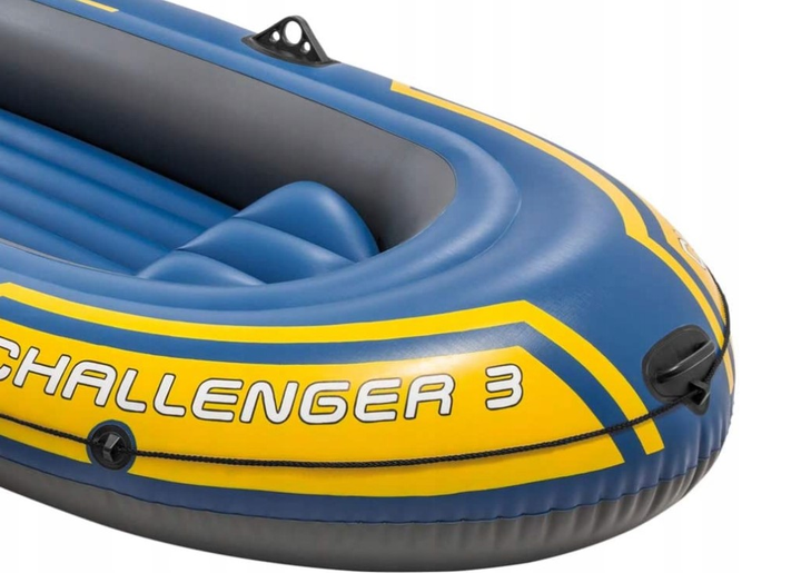 Ponton dmuchany Intex Challenger 3 68370 295 x 137 x 43 cm Niebieski (6941057463704) - obraz 5