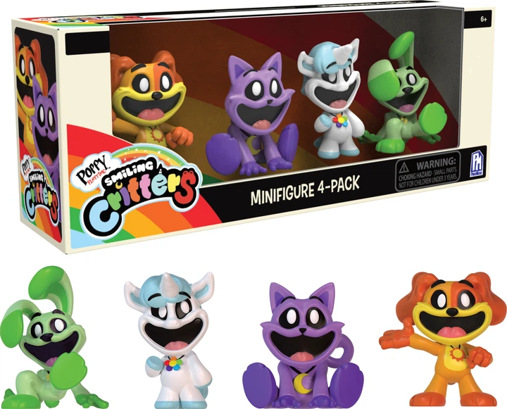 Набор фигурок PhatMojo Poppy Playtime Smiling Critters