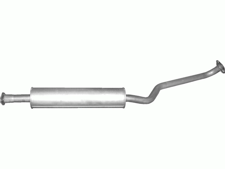 Резонатор Ніссан Прімера (Nissan Primera) 02-07 1.8 i 16V kat (15.38) Polmostrow алюминизированный - зображення 4