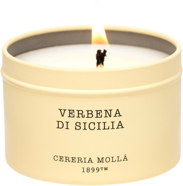 Ароматична свічка Cereria Molla Verbena di Sicilia 90 г (8424405011751) - зображення 3
