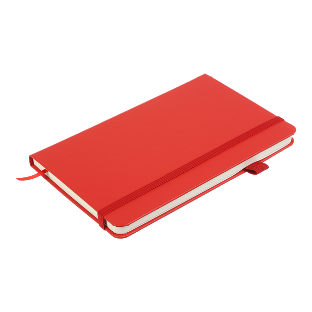 Книга записна Buromax Etalon 125*195мм 96 аркушів у лінію обкладинка штучна шкіра Червона (BM.291260-05) - изображение 3