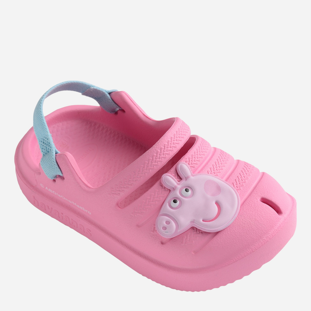 Дитячі крокси-сабо для дівчинки Havaianas 4148462.1749 23-24 (21-22BR) Рожеві (7909843640004) - зображення 3