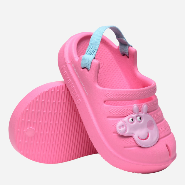 Дитячі крокси-сабо для дівчинки Havaianas 4148462.1749 27-28 (25-26BR) Рожеві (7909843640028) - зображення 7