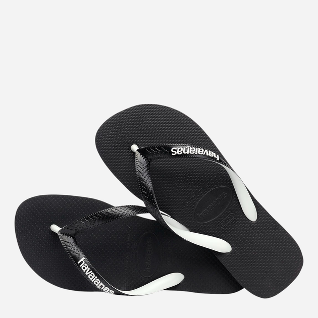 Klapki japonki damskie basenowe Havaianas 4115549.1069 37-38 (35-36BR) Czarne (7893249404899) - obraz 3