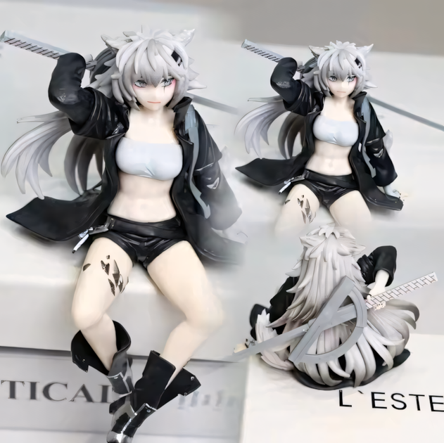 置物　鮎　オス・メス　ペア Фигурка Аркнайт Furyu Arknights Amiya Lappland Noodle Stopper