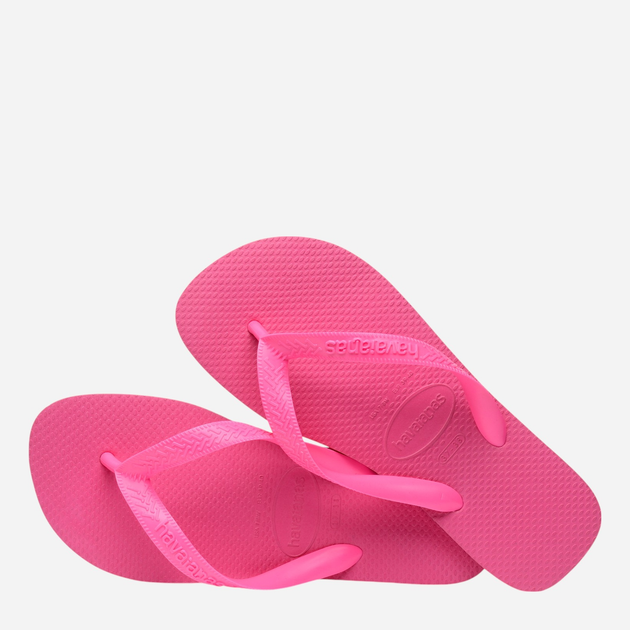 Klapki japonki dziecięce dla dziewczynki Havaianas 4000029.5784 35-36 (33-34BR) Różowe (7893249648057) - obraz 4